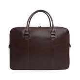 Chocolate Leather Laptop Bag